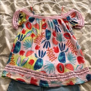 Cat & Jack Girls Off the shoulder shirt - 10/12